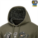 Кофта M-Tac Hoodie Time Зелена (Ranger Green) (2XL) 228709 фото 4
