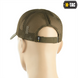 Бейсболка M-Tac з липучкою та сіткою Flex ріп-стоп L/XL (40570048-58) Зелена (Dark Olive) 217483 фото 5