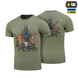 Футболка M-Tac Rex team Зелена (Light Olive) (2XL) 234893 фото 1