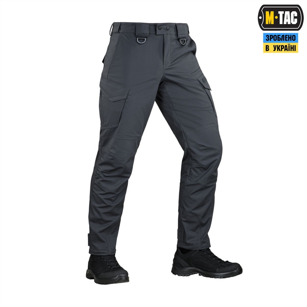 Штани M-Tac Aggressor Gen II Flex Сірі (Dark Grey) (40/36) 237156 фото