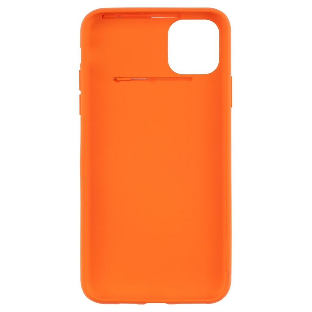 Чохол накладка для iPhone 11 Pro Max HIDE CAMERA Помаранчева (Orange) 84119 фото