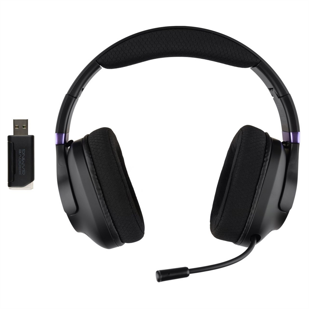 Бездротові повнорозмірні навушники Proove Gaming Bliss Pro Чорні (Black) 131252 фото