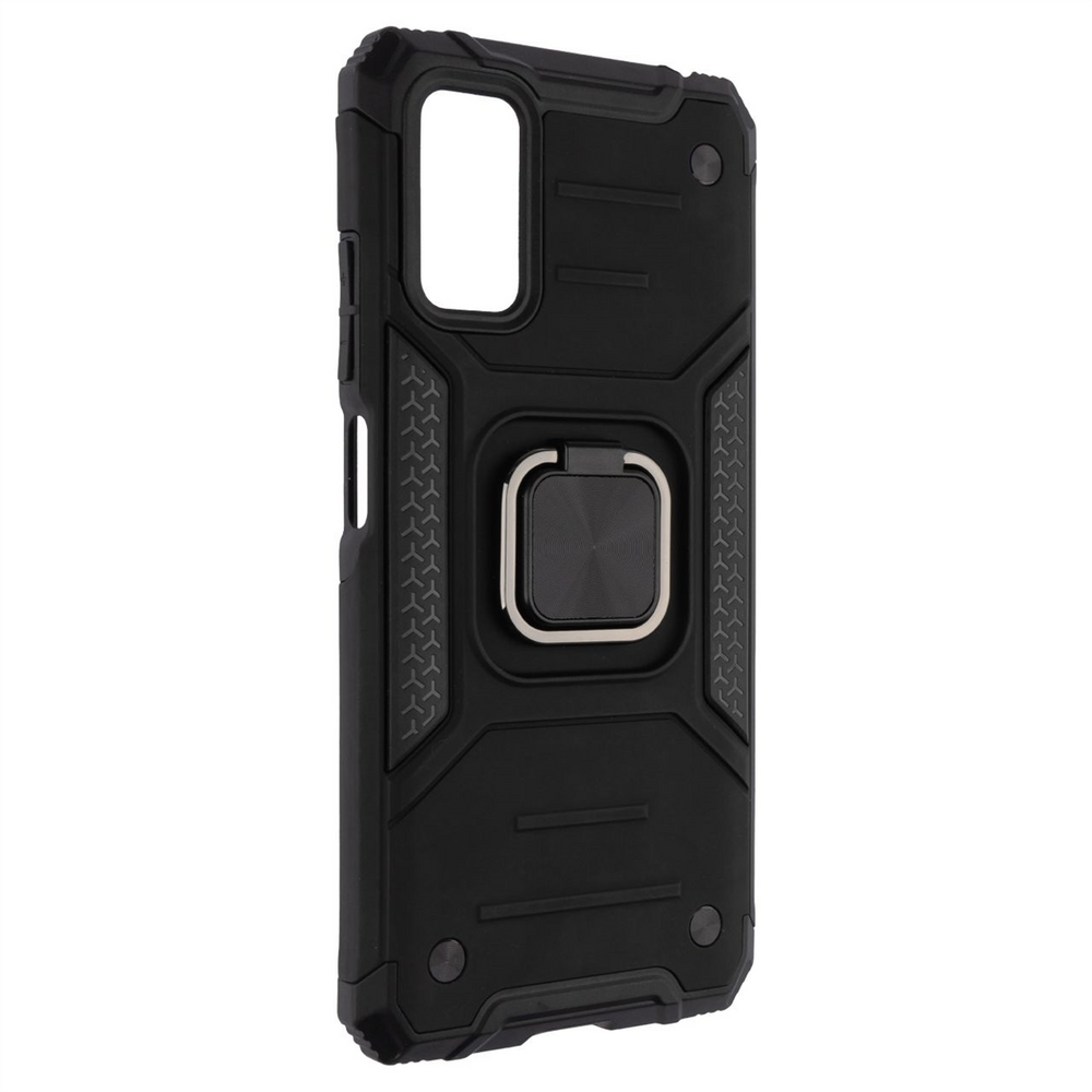 Чохол накладка для Xiaomi Poco M3 Pro Hard Defence Чорна (Black) 92632 фото