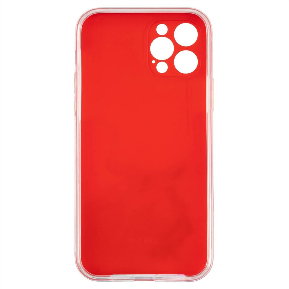Чохол накладка для iPhone 12 Pro Mramor Case Червона (Red) 96291 фото