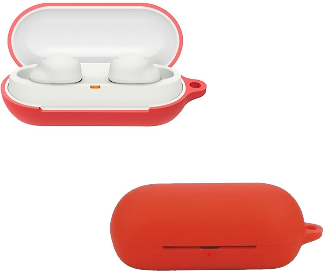 Чохол для навушників Sony WF-C700N BeCover Silicon Червоний (Red) 168541 фото