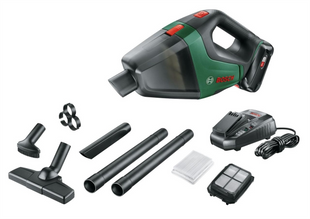 Пилосос акумуляторний Bosch UniversalVac 18 0.603.3B9.103 Чорний Зелений (Black Green) 198706 фото