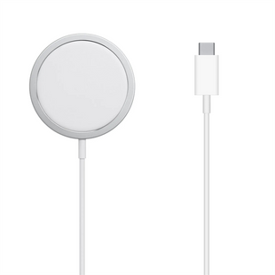 Зарядний пристрій бездротовий Apple MagSafe Charger 2m (MX6Y3) Білий (White) 199626 фото