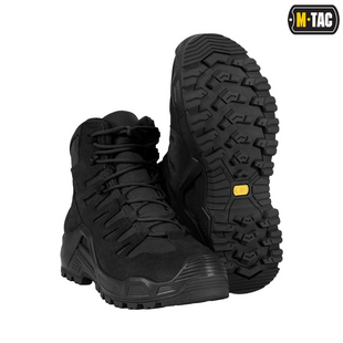 Черевики тактичні M-Tac Caiman Чорні (Black) (41) 236095 фото