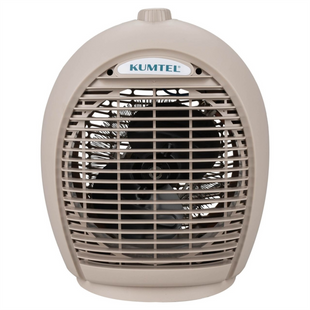 Тепловентилятор Kumtel LX-6331 Білий (White) 116416 фото