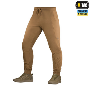 Штани M-Tac Stealth Active Коричневі (Coyote Brown) (XL/L) 239293 фото