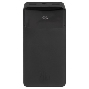PowerBank 20000 mAh Baseus Bipow Overseas 20W Чорний (Black) 104812 фото