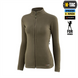 Кофта M-Tac Nord Fleece Polartec Lady Зелена (Dark Olive) (S) 228833 фото 1