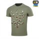 Футболка M-Tac Тризуб калина camo Зелена (Light Olive) (2XL) 235892 фото 2