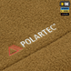 Куртка M-Tac Combat Fleece Polartec Jacket Коричнева (Coyote Brown) (L/L) 229662 фото 6