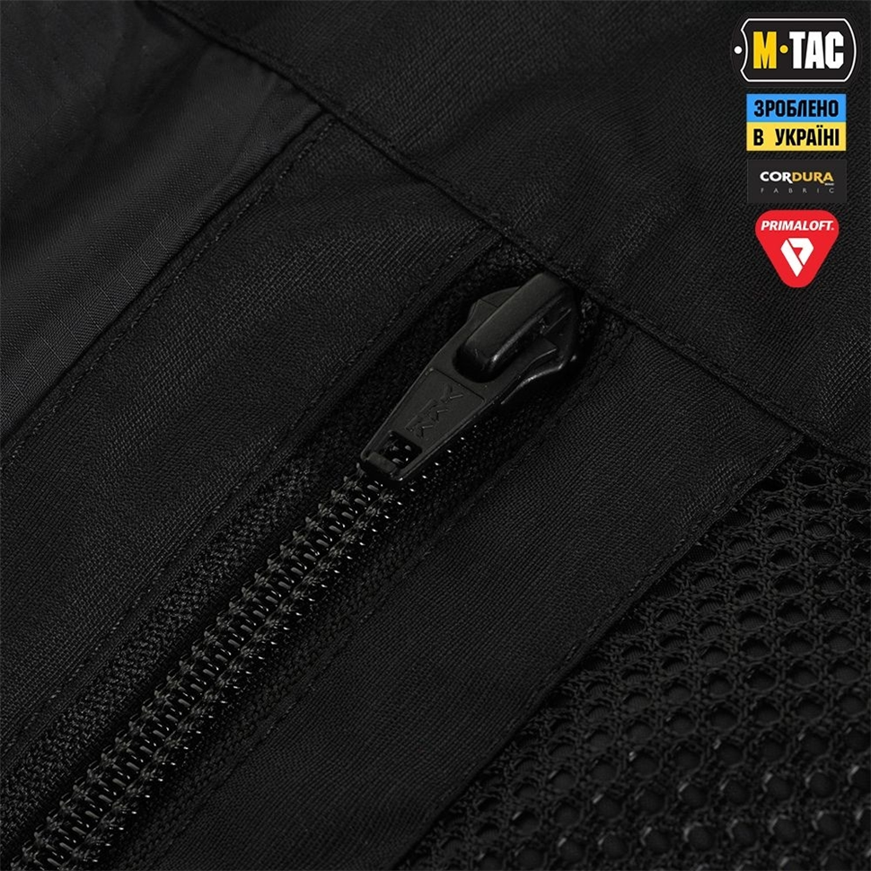 Куртка зимова M-Tac Alpha Gen.III Pro Primaloft Чорна (Black) (S/L) 230271 фото