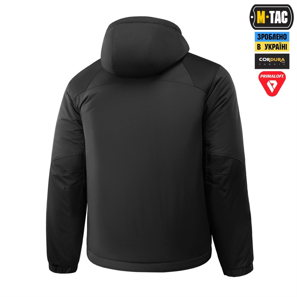 Куртка зимова M-Tac Alpha Basic Primaloft Чорна (Black) (XS/R) 230184 фото