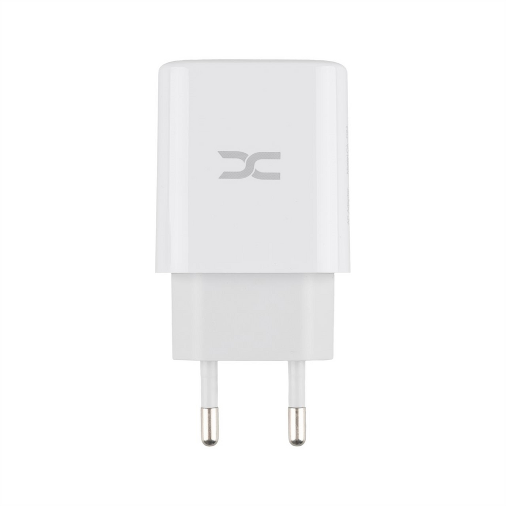 Зарядний пристрій DC CA-D24 (2 USB) 2.4A + кабель Type-C Білий (White) 120686 фото