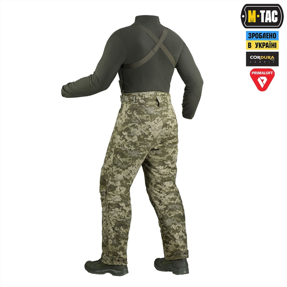Штани M-Tac зимові Alpha Pro Primaloft MM14 Зелені (Multicam) (L/R) 239667 фото