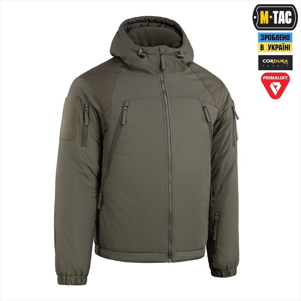 Куртка зимова M-Tac Alpha Gen.III Pro Primaloft Зелена (Dark Olive) (L/R) 230314 фото