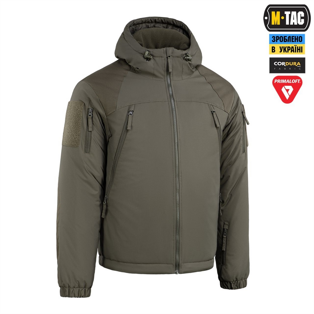 Куртка зимова M-Tac Alpha Gen.III Pro Primaloft Зелена (Dark Olive) (L/R) 230314 фото