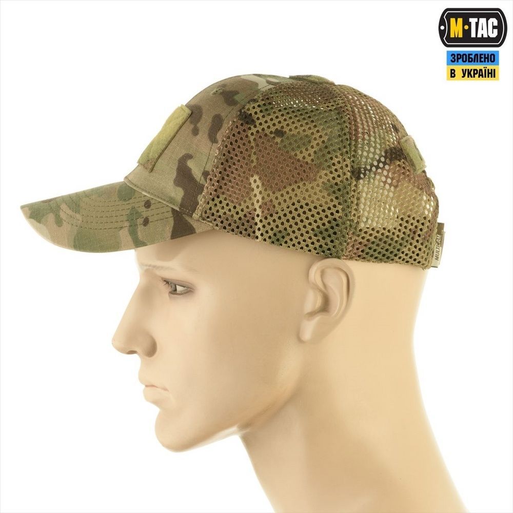 Бейсболка M-Tac з сіткою Elite NYCO Extreme XS (40584008-XS) Зелена (Multicam) 217569 фото