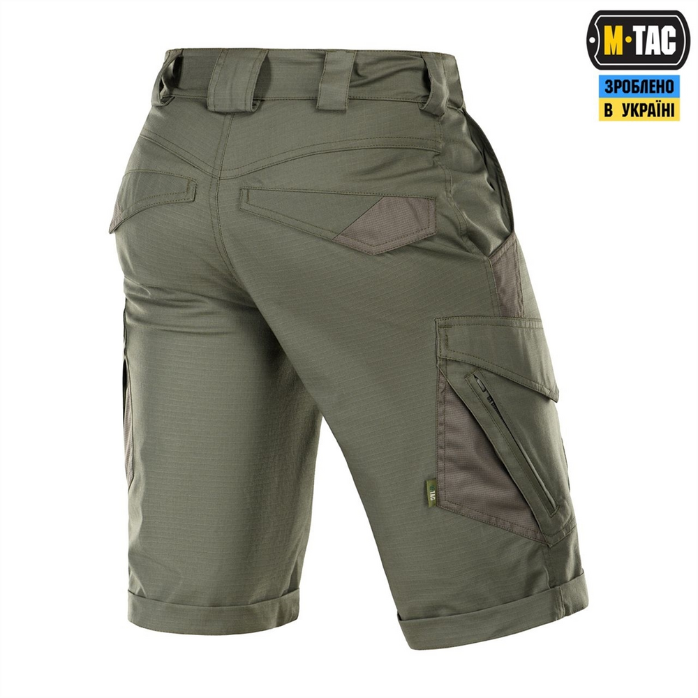 Шорти M-Tac Aggressor Gen.II Flex Зелені (Dark Olive) (XL) 225513 фото