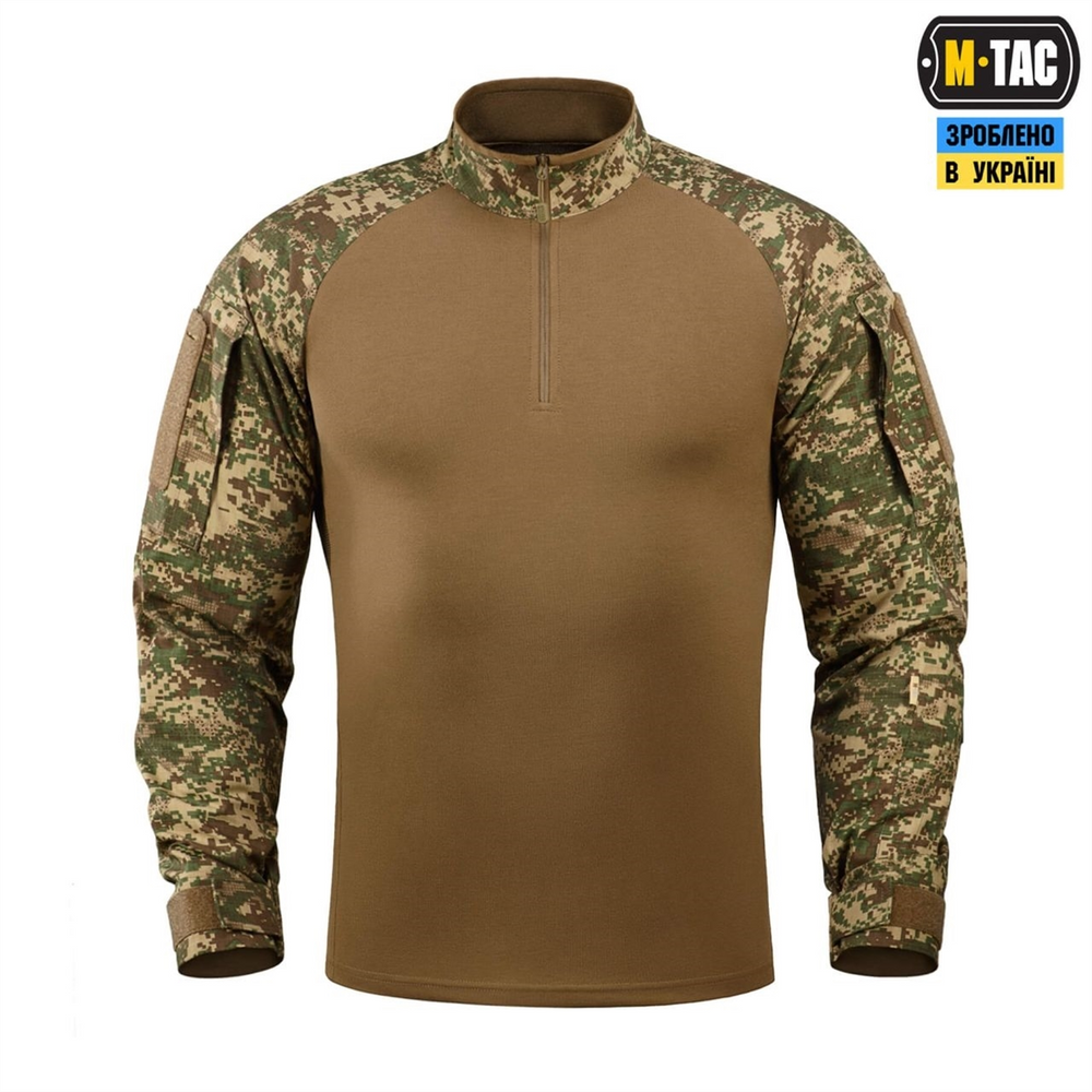 Сорочка бойова M-Tac літня Gen.II Piquet NGU Зелена (Camo) (M/L) 233550 фото