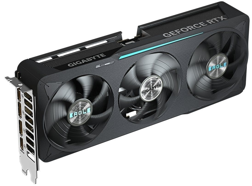 Відеокарта Gigabyte GeForce RTX 5070 12GB Eagle OC Чорна (Black) 208198 фото