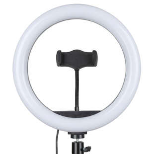 Кільцева світлодіодна лампа RGB LED MJ-26 Чорна (Black) 133412 фото