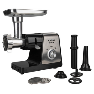 М`ясорубка Magio МG-262 Чорна Срібна (Black Silver) 117760 фото