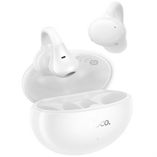 Бездротові навушники вкладиші Hoco EA8 Warm clip-on Білі (White) 204486 фото