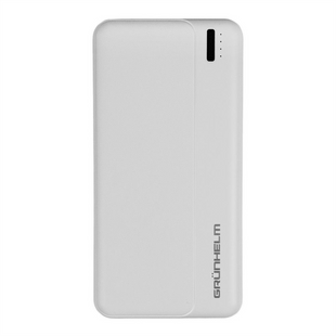 PowerBank 20000 mAh Grunhelm GP-20W Білий (White) 183556 фото