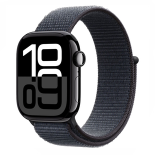 Смарт-годинник Apple Watch Series 10 GPS 42мм Jet Black Aluminum Case w. Ink Sport Loop (MWWG3) 198549 фото