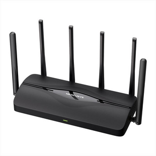 Wi-Fi роутер Mercusys MR37BE BE6500 Чорний (Black) 185062 фото