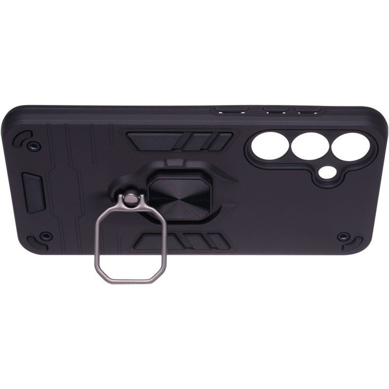 Чохол накладка для Samsung S25 Plus Hard Defence PC Series Чорна (Black) 183498 фото