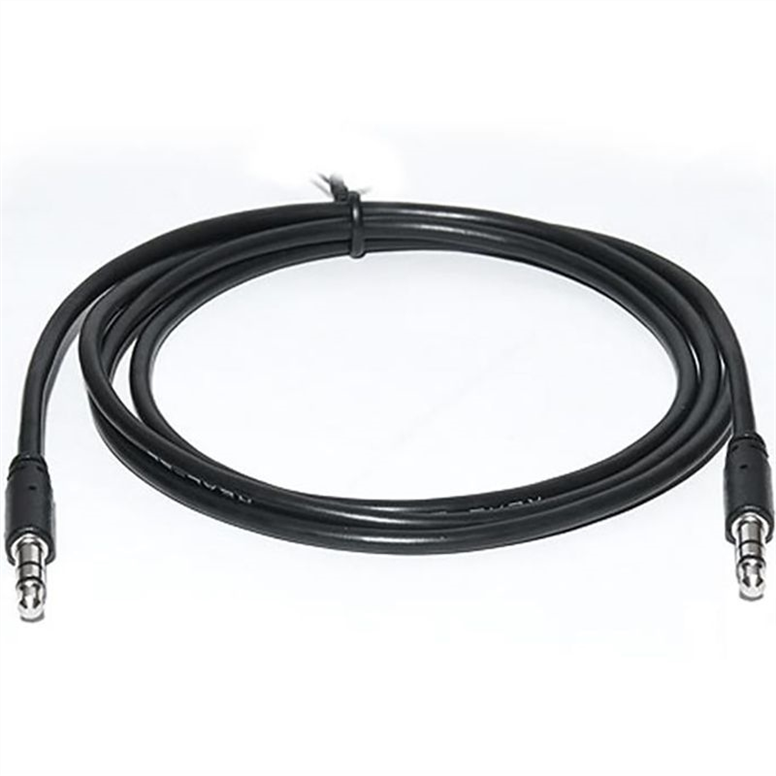 Кабель AUX REAL-EL Audio Pro 1м Чорний (Black) 192049 фото
