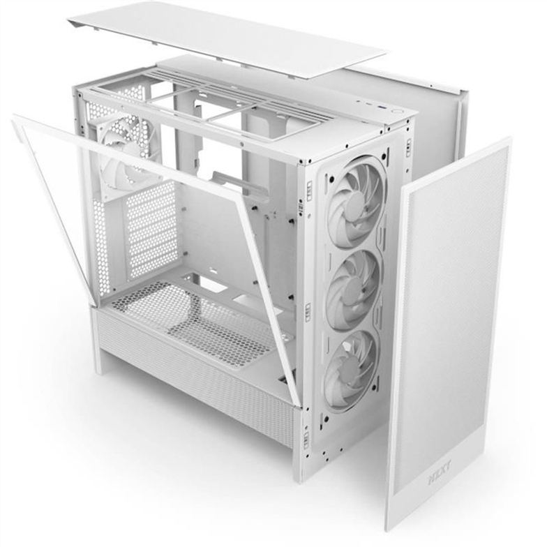 Корпус NZXT H5 Flow RGB (CC-H52FW-R1) Білий (White) 207563 фото