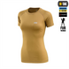 Футболка M-Tac Ultra Light Polartec Lady Коричнева (Coyote) (S) 235078 фото 1