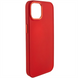 Чохол накладка для iPhone 12 Pro Max (6.7') TPU Bonbon Metal Style Червона (Red) 218044 фото 1