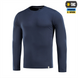 Футболка із довгим рукавом M-Tac 93/7 Синя (Dark Navy Blue) (XL) 235317 фото 1