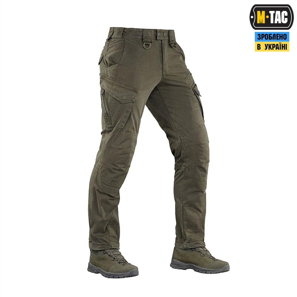 Штани M-Tac Aggressor Gen.II Vintage Зелені (Dark Olive) (34/32) 237370 фото