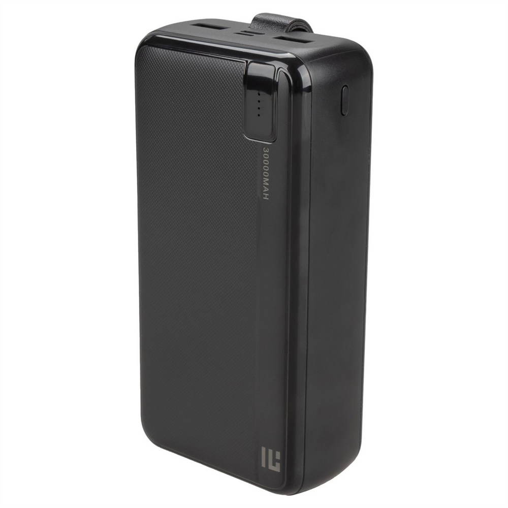 PowerBank 30000 mAh IL IL-03-30 2.1A 2USB Чорний (Black) 109351 фото