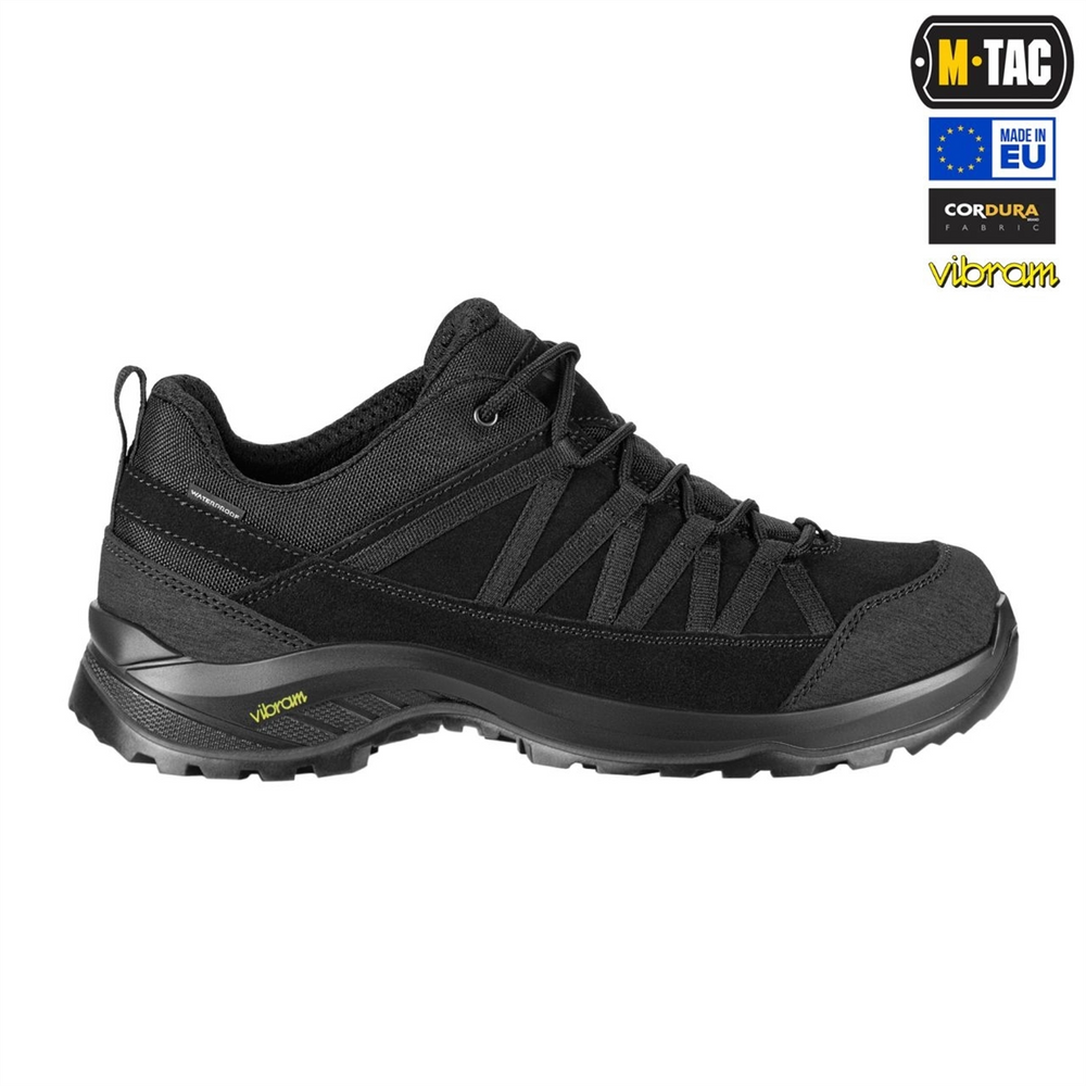 Кросівки тактичні M-Tac Combat Pro Line Чорні (Black) (42) 229070 фото