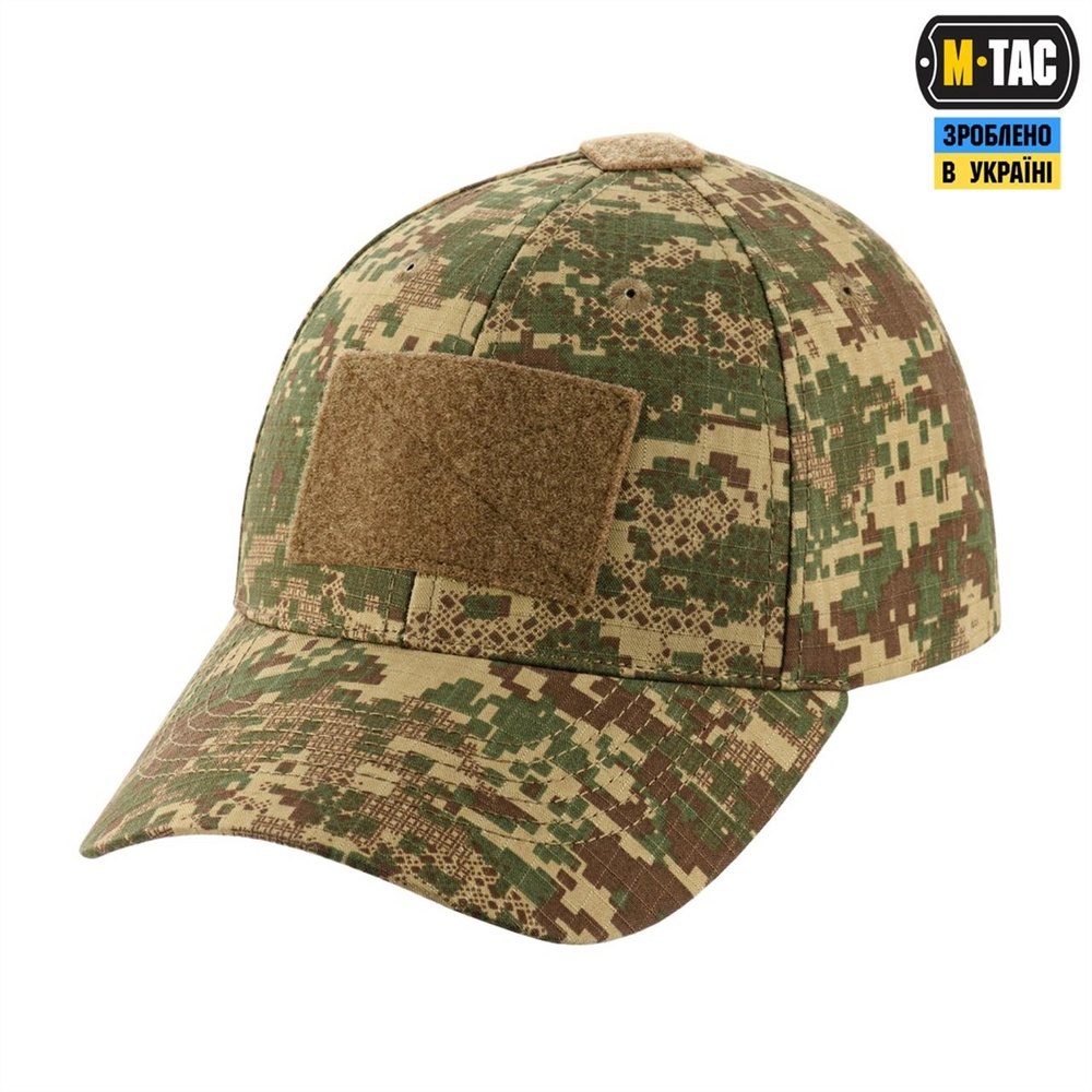Бейсболка M-Tac ріп-стоп NGU Camo L/XL (40508022-L/XL) Зелена (Green) 217549 фото