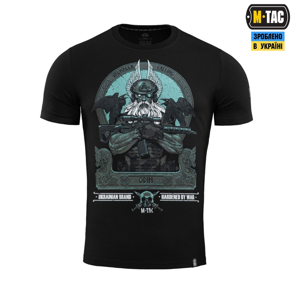 Футболка M-Tac Odin Mystery Чорна (Black) (L) 234840 фото