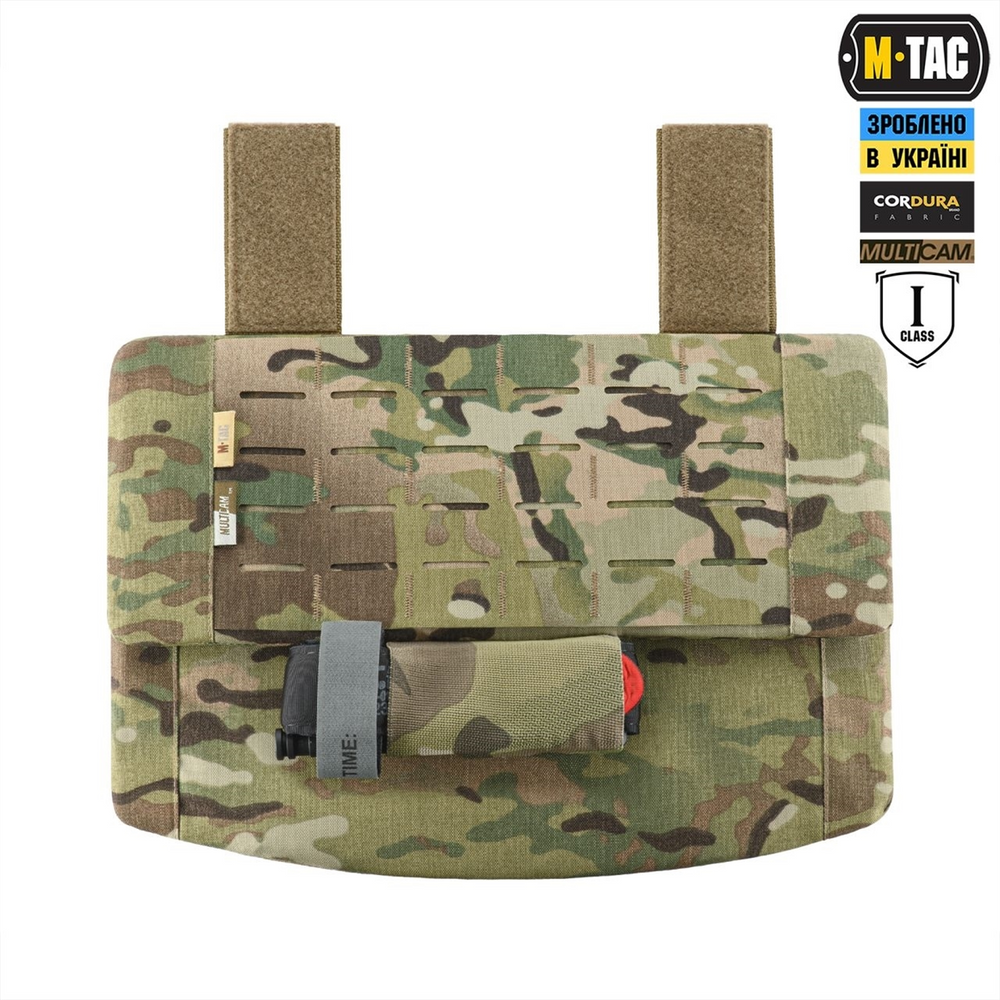 Захист живота M-Tac з балістичним пакетом 1 клас захисту Laser Cut Зелений (Multicam) 224857 фото