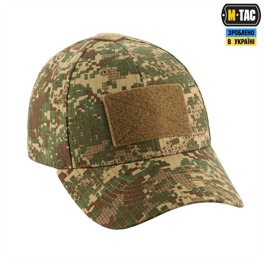 Бейсболка M-Tac ріп-стоп NGU Camo L/XL (40508022-L/XL) Зелена (Green) 217549 фото