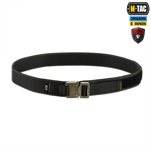 Ремінь M-Tac Cobra Buckle Belt Чорний (Black) (XL/2XL) 224061 фото