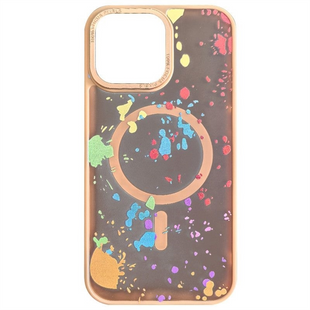 Чохол накладка для iPhone 15 Pro TPU+PC Flush with Magnetic Fit Золота (Desert Gold) 264565 фото