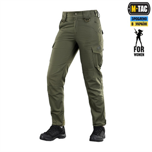 Штани M-Tac Aggressor Lady Flex Зелені (Army Olive) (32/30) 237398 фото